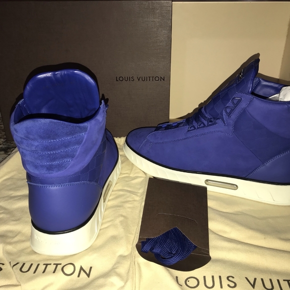 LOUIS VUITTON Street Light Sneakers US 10 - Picture 4 of 5